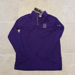 Under Armour Northwestern University 1/4 zip shirt